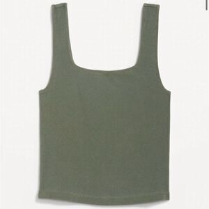 Old Navy Cropped Rib-Knit Tank Top – Women’s Large – NWT